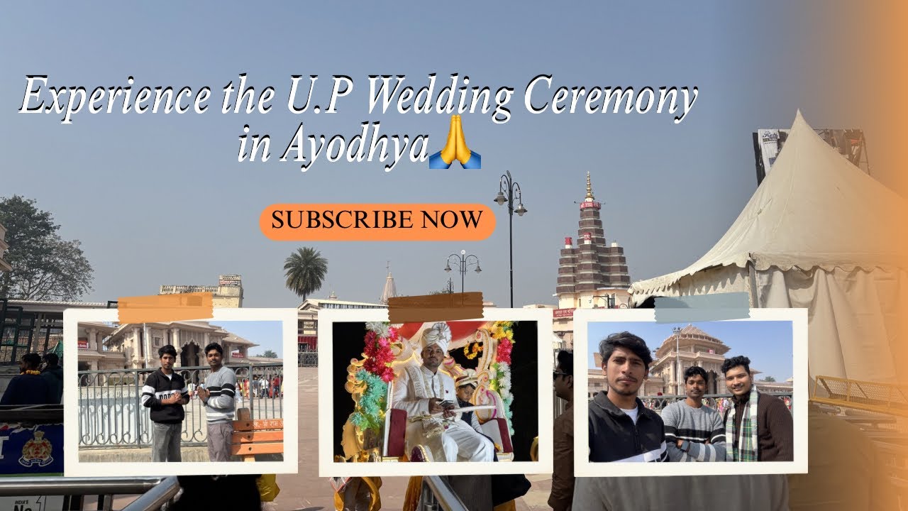U.K To U.P 📍Wedding Ceremony 🎉
