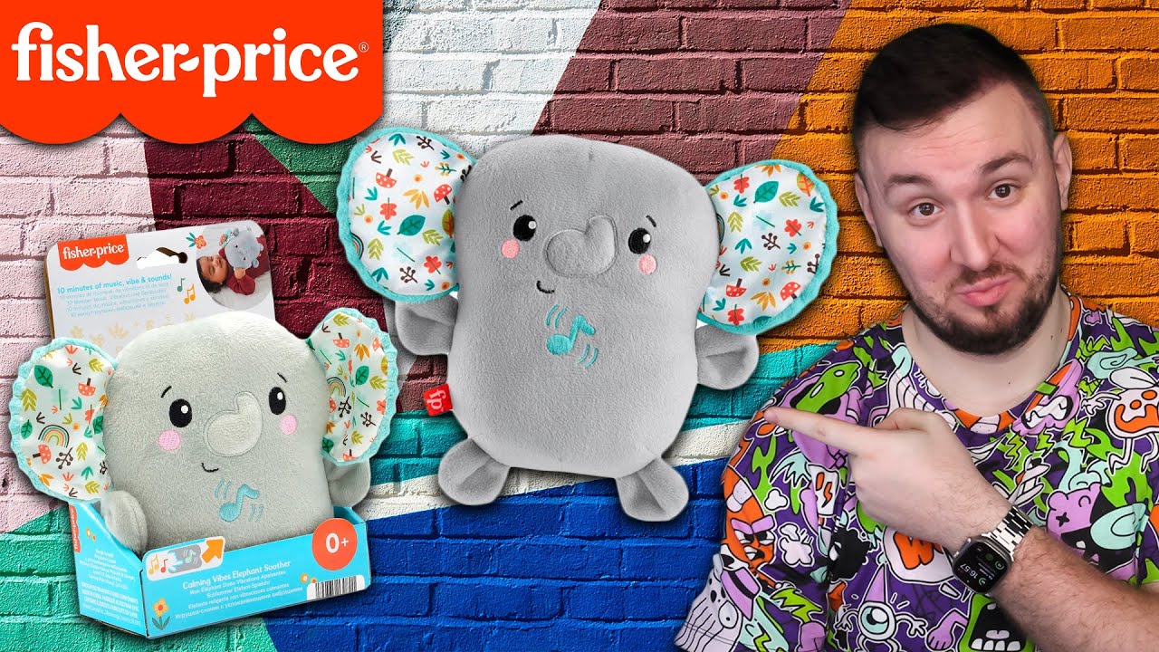 Музыкальная игрушка Fisher-Price Медитация со слоненком