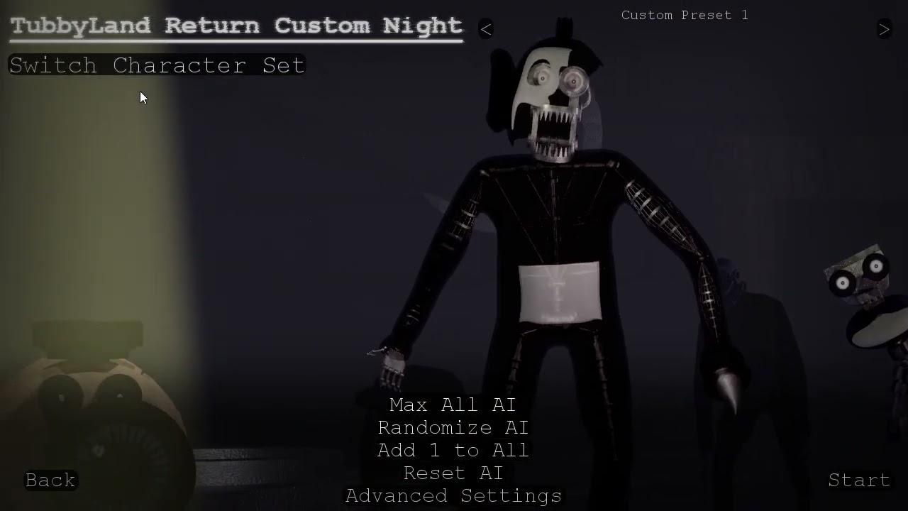 yes i beat tubbyland return rebooted impossible night extras and custom night