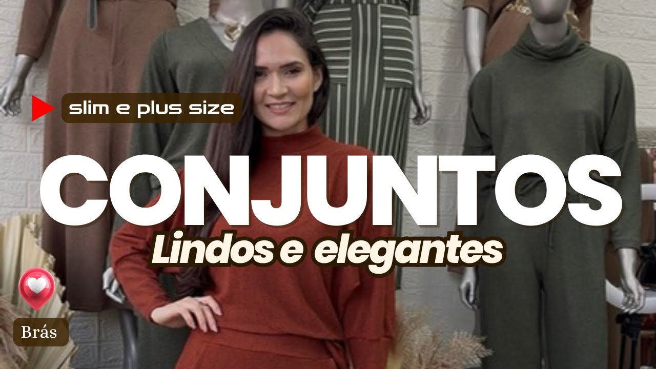CONJUNTOS LINDOS e ELEGANTES no BRÁS - Tamanhos M ao PLUS SIZE - ALTA QUALIDADE #brás #conjuntos