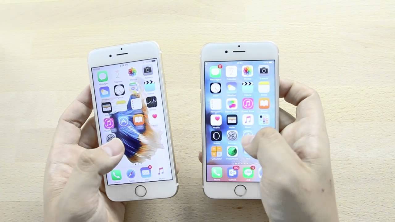 iPhone 6s Preview แกะกล่องลองจับ พร้อมเทียบ iPhone 6