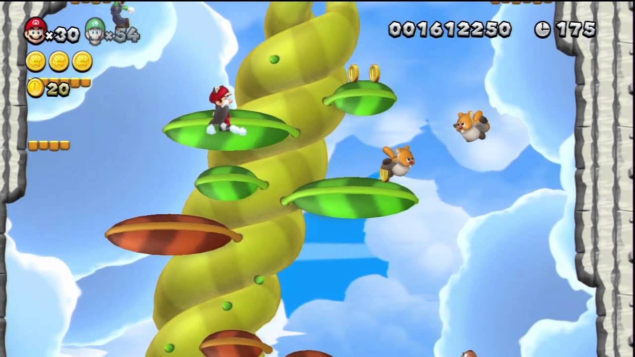New Super Mario Bros. U - Mer Mentalo - 3-Secret : Sus au haricot !