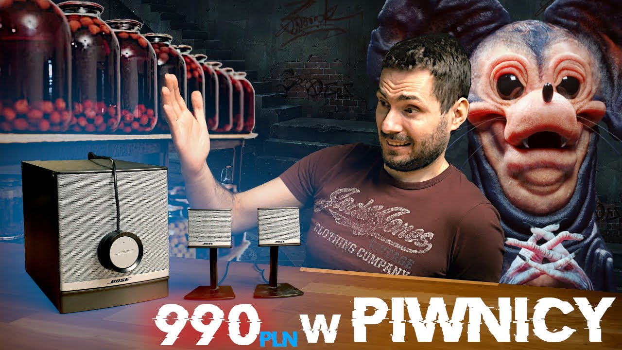 Nie umiałem tego Naprawić i odstawiłem do Piwnicy na 3 lata - Najdroższy zestaw BOSE do PC !!