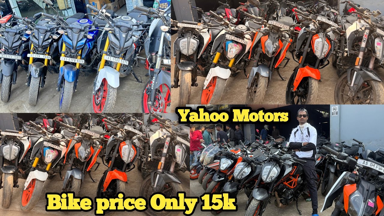 Bike 15k Only || Yahoo Motors || Second Hand Bike Market In Guwahati || EMI Exchange || 