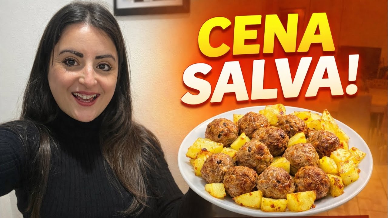 SALVACENA veloce: queste polpette mi hanno risolto la cena! 