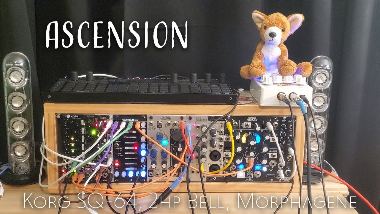 Ascension - generative ambient eurorack modular piece no. 71 - Korg SQ-64, Morphagene, 2hp Bell