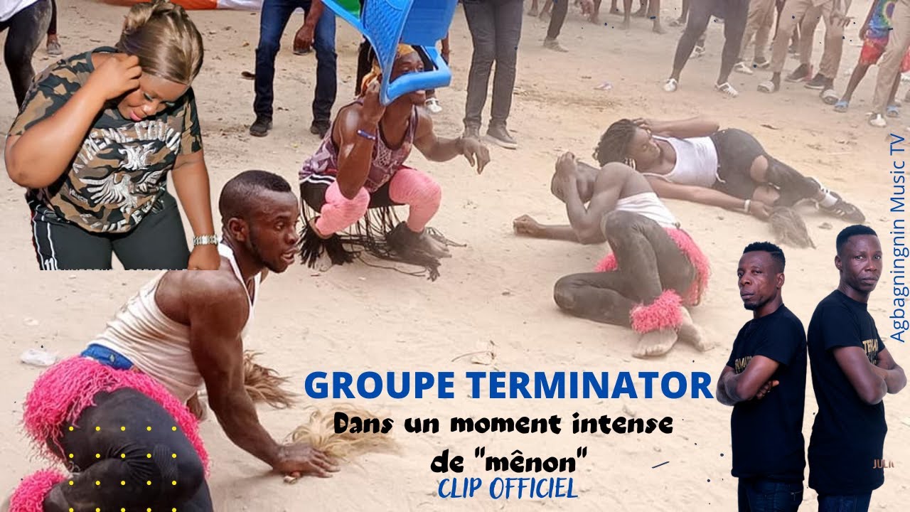 Un moment intense de ''mênon'' avec le Groupe Terminator-Agbagningnin Music TV