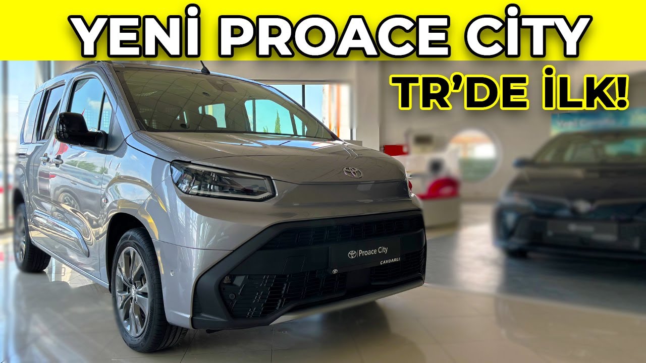 TR'DE İLK MAKYAJLI TOYOTA PROACE CİTY İNCELEMESİ | @OtoGrafi