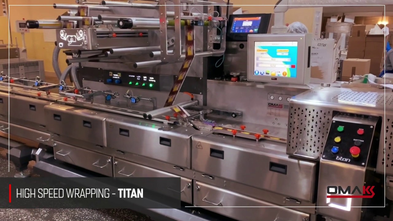 High Speed  flow wrapper  TITAN (Russia 🇷🇺) - High speed flowpack Machine  Omaks Makina