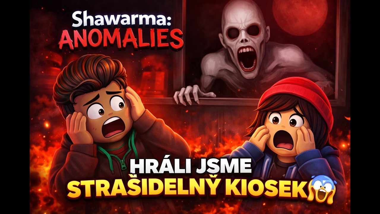 Hráli jsme STRAŠIDELNÝ Shawarma Kiosek v Robloxu… a něco nás sledovalo! 😨