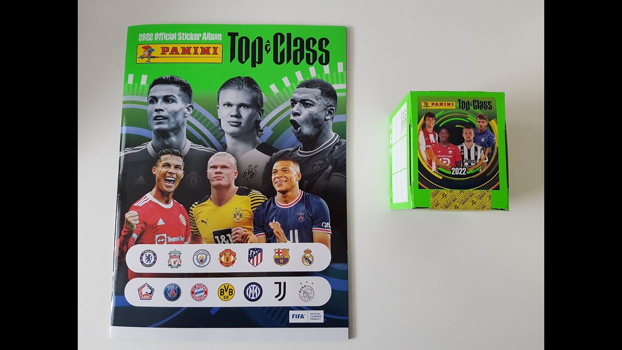 HIT!! NOWOŚĆ!! PANINI TOP CLASS 2022 - KOLEKCJA NAKLEJEK - OMÓWIENIE ALBUMU + UNBOXING 10 SASZETEK!!