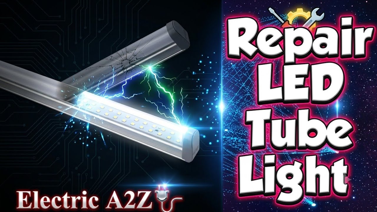 LED Tube Light Repair | Electric A2Z🔌