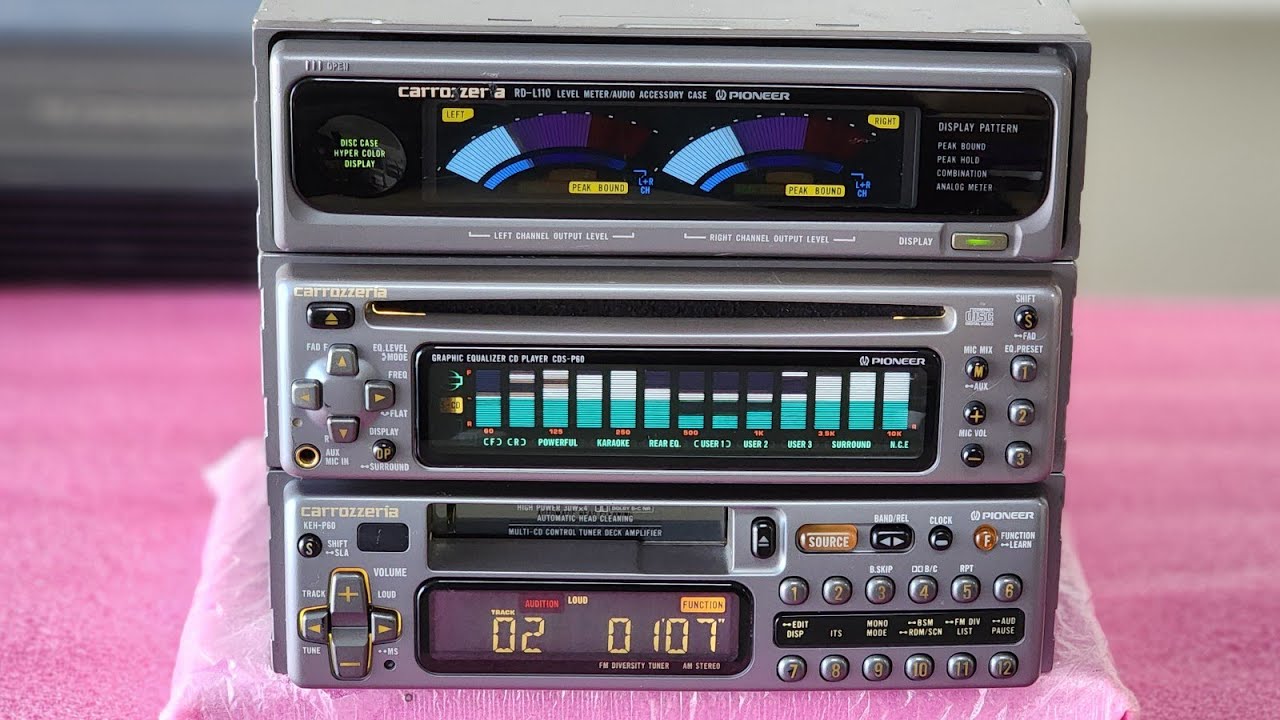 CARROZZERİA KEH-P60 CDS-P60 RD-L110 VİNTAGE ESKİ SERİ NOSTALJİ MADE IN TOKYO JAPAN