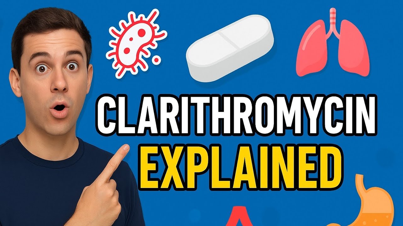 Clarithromycin Explained: Uses, Side Effects, and Why It’s Smarter Than You Think! #Clarithromycin 