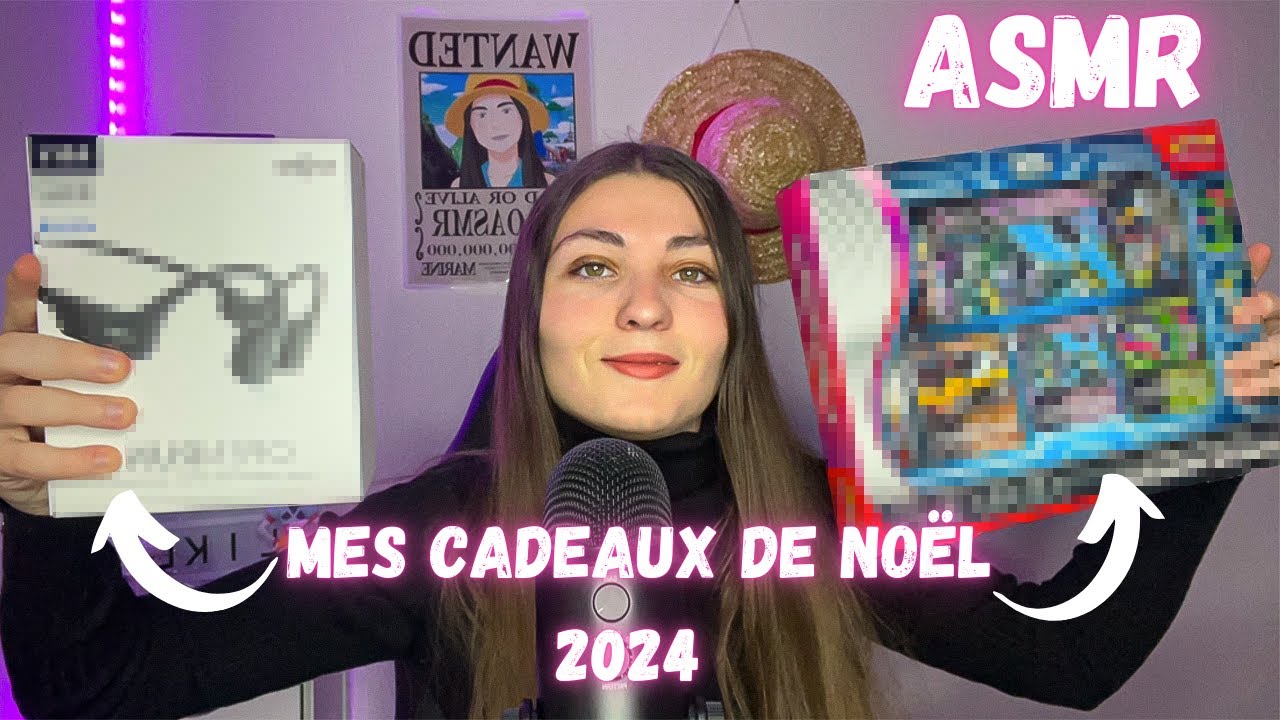 ASMR-FR MES CADEAUX DE NOËL 2024 (ouvertures)
