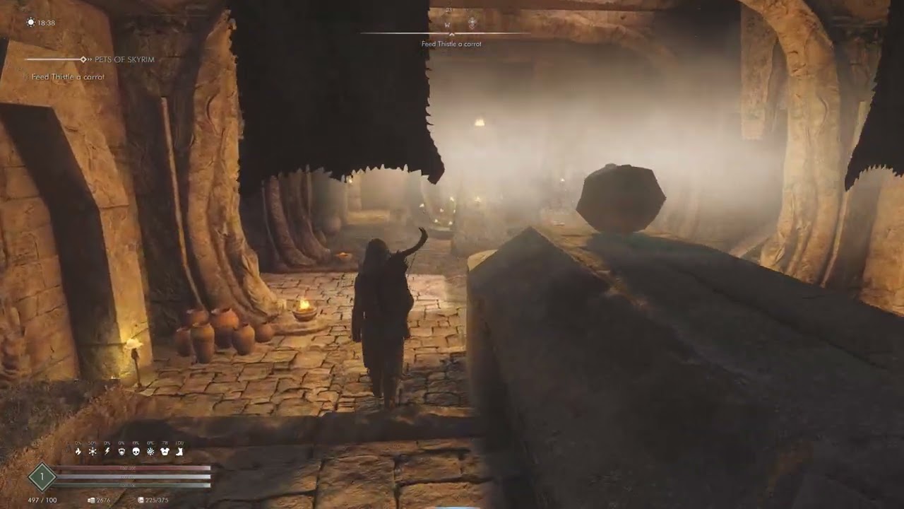 Eldergleam Modlist - High Hrothgar at Sunset