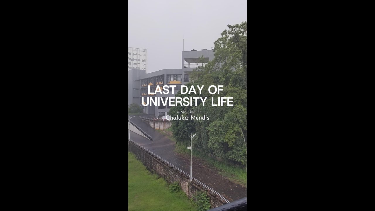 Last Day Of University Life - NDT UoM - Institute of Technology University of Moratuwa