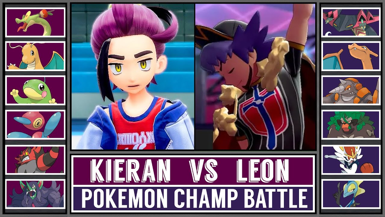 Pokémon Champion Battle: KIERAN vs LEON [Pokémon Scarlet & Violet]