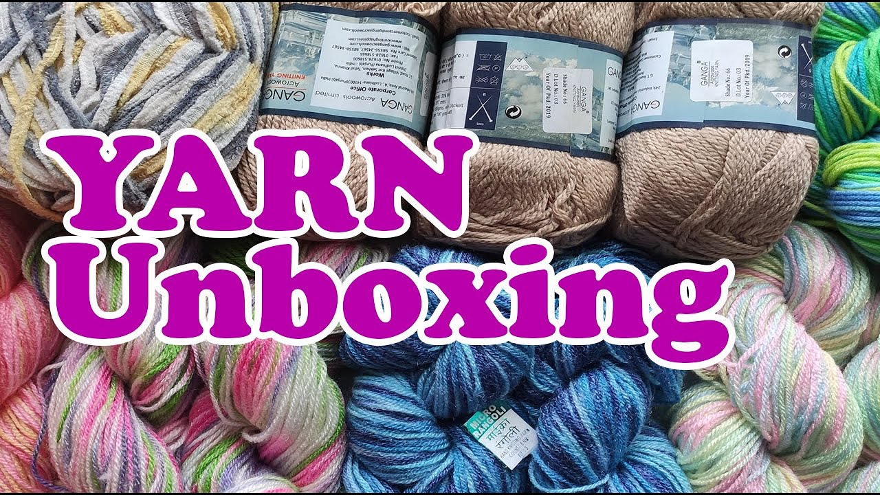 Yarn Unboxing Online India | Pradhan Embroidery Stores Online