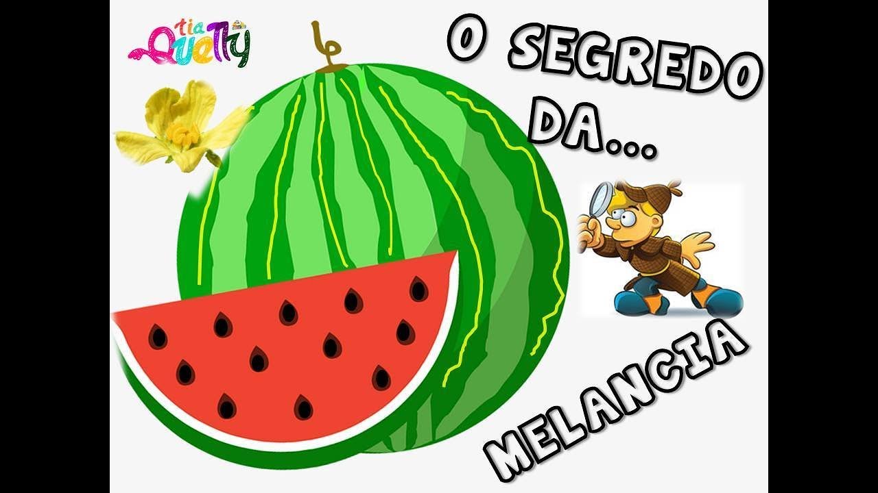 QUAL SEGREDO DA MELANCIA? | Slides disponíveis na descrição do vídeo | Instagram: @tiaquelly