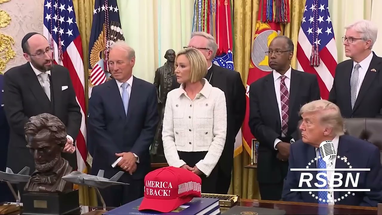 FULL EVENT: President Trump Receives Religious Liberty Commission Report - 06/26/26