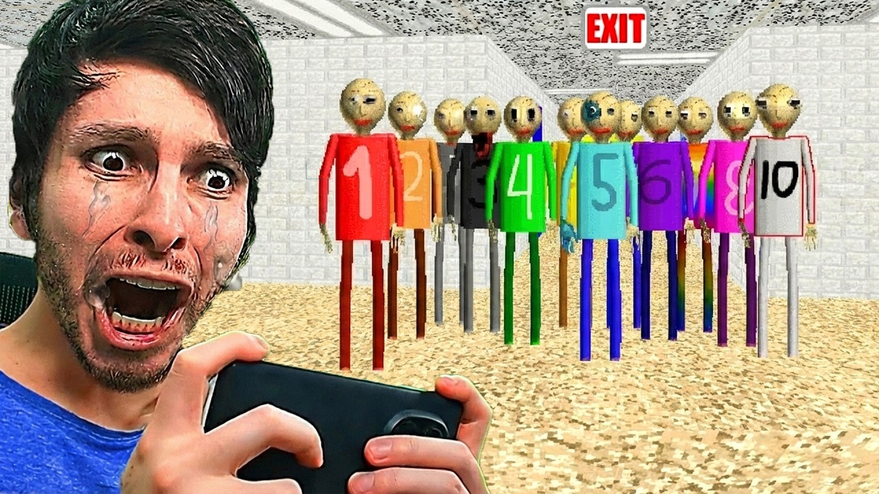 La ESCUELA de BALDI tiene 10 PROFESORES NUEVOS !!
