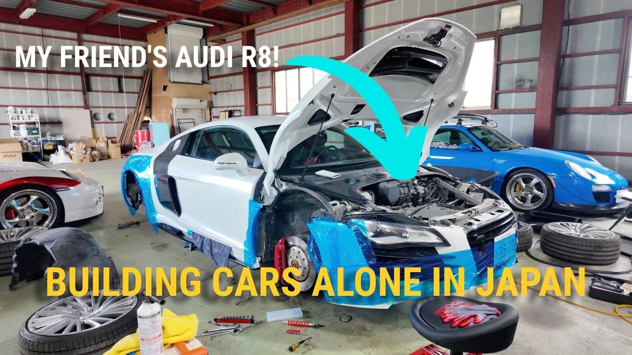 ONE MAN AIRSUS TEAM - Building @MrBoost 's Prior Design Audi R8
