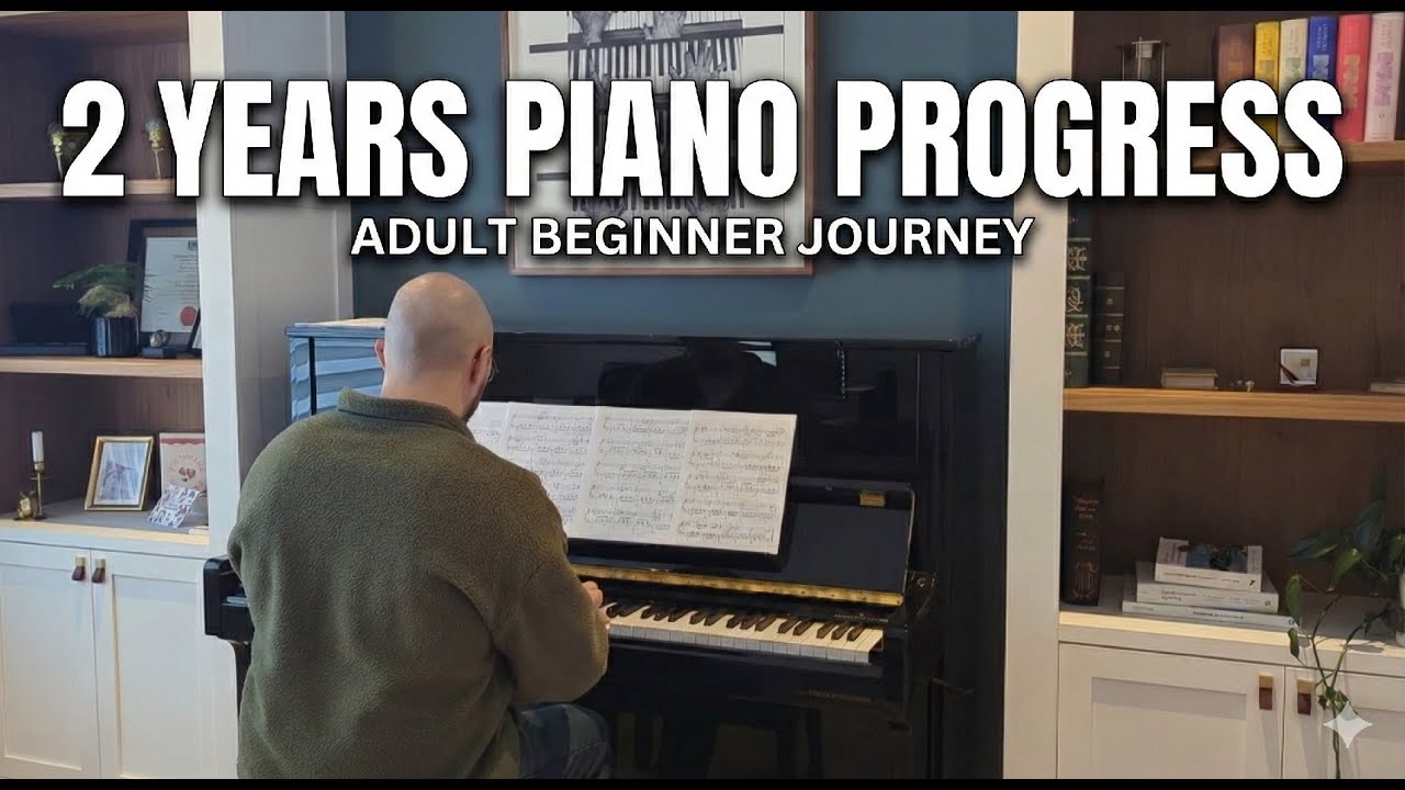 2 Years of Piano Progress - Adult Beginner