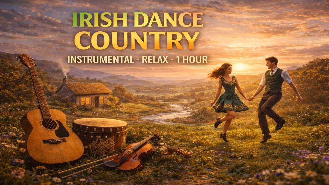 Irish Dance Country 🍀 Instrumental Relax 1 Hour #IrishDanceCountry #InstrumentalMusic #RelaxingMusic