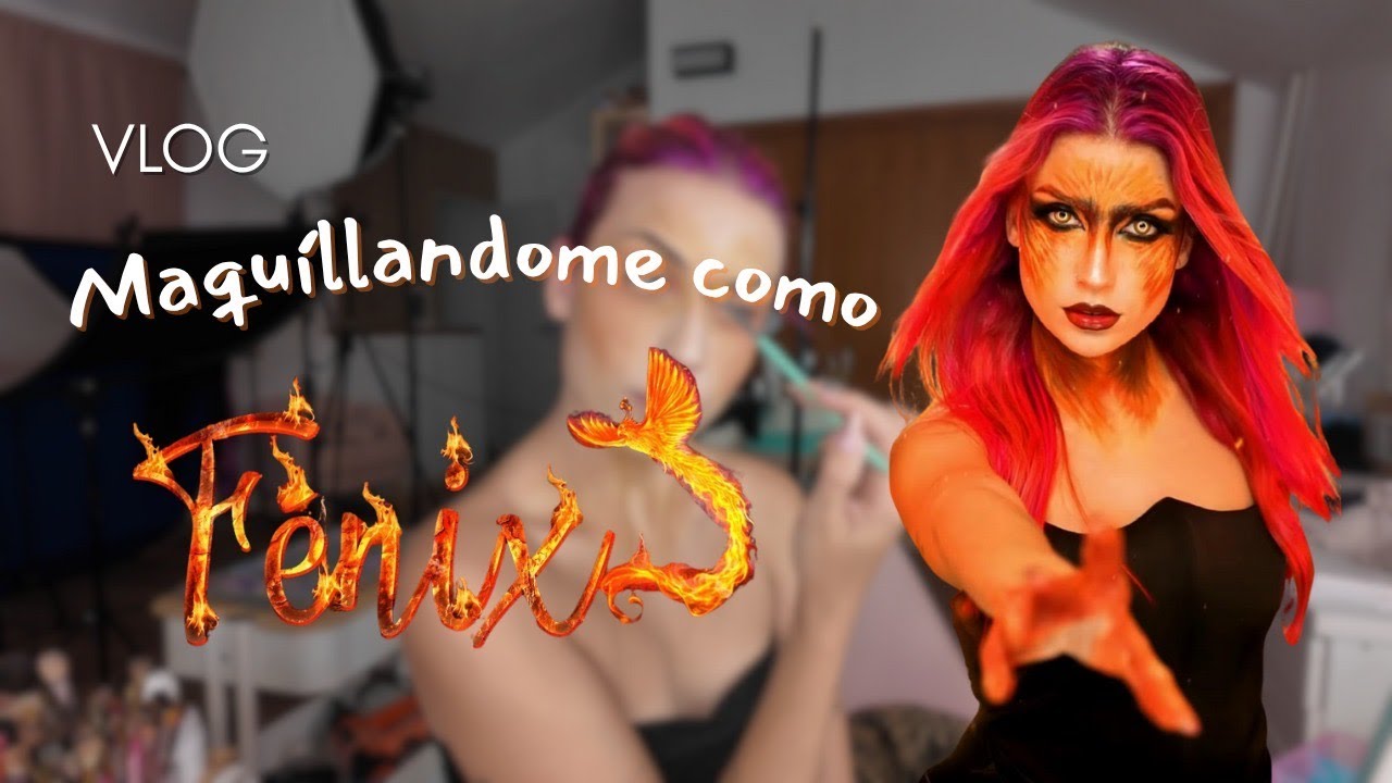 MAQUILLAJE DE FENIX!!