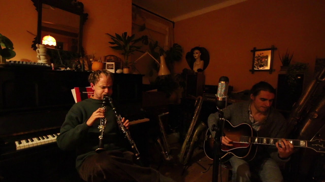 Blue Moon on Two Clarinets and guitar -Ewan Bleach and John Kelly