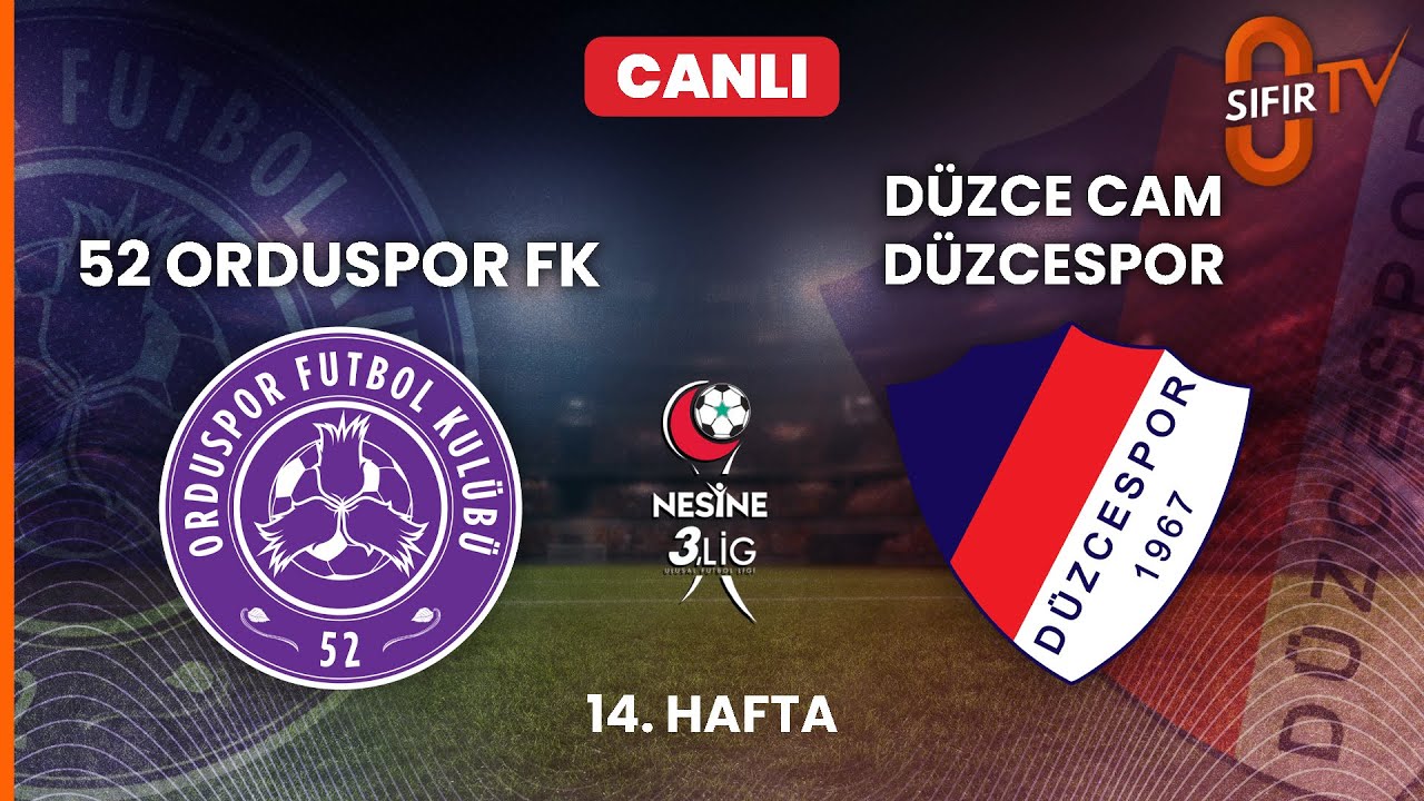 52 ORDUSPOR FK - D&Uuml;ZCE CAM D&Uuml;ZCESPOR