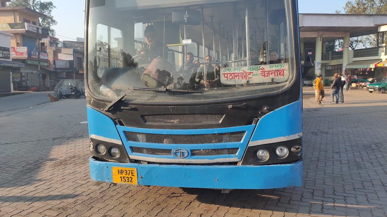 Pathankot ✨To Baijnath ⛰️Bus🚌 Journey Vlog 😃  #vlog #travelvlog #himachal #travel #busjourney