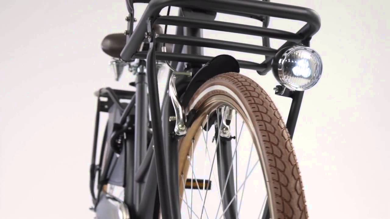 Popal Daily Dutch Basic Transportfiets 24 inch Petrol Blauw
