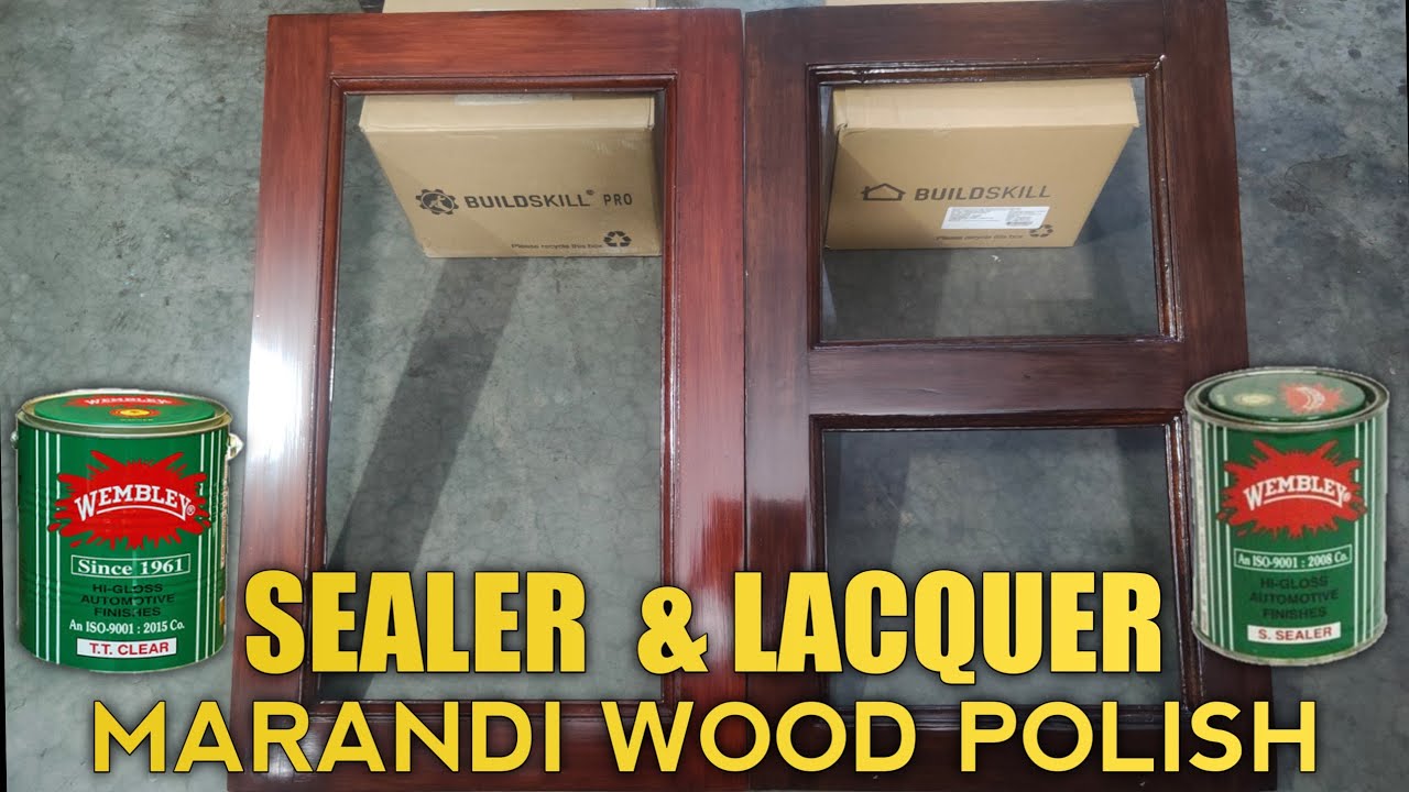Pt-3 सीलर  लैकर का उपयोग कैसे करें | Marandi वुड पर पॉलिश के बाद Sealer & Lacquer लगाने का सही तरीका