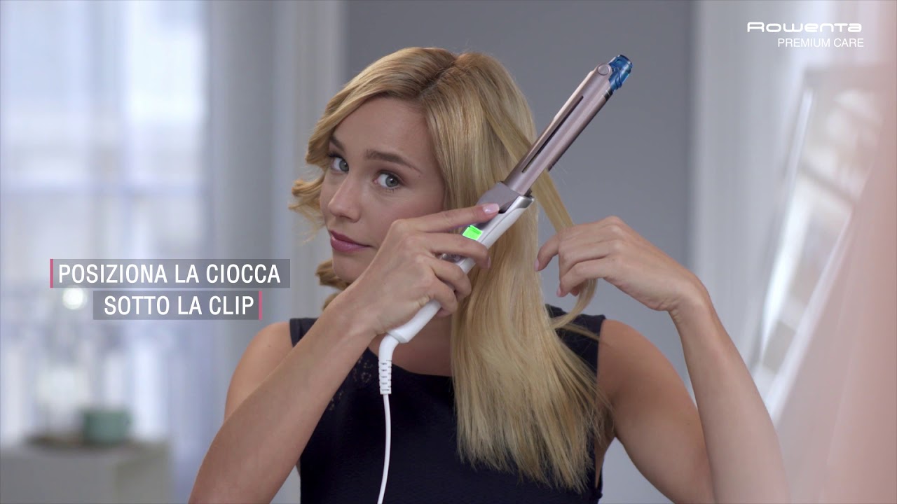 Rowenta Steam Curler - Come usare l'arricciacapelli