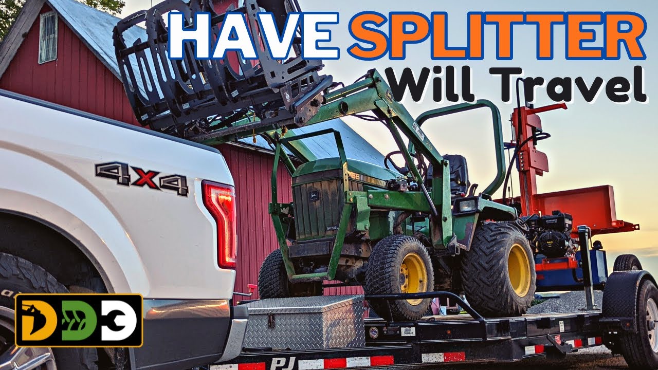 I Took ALL My Firewood Equipment On The Road To Help My Family  [Axis & Artillian Combo Road Show!]
