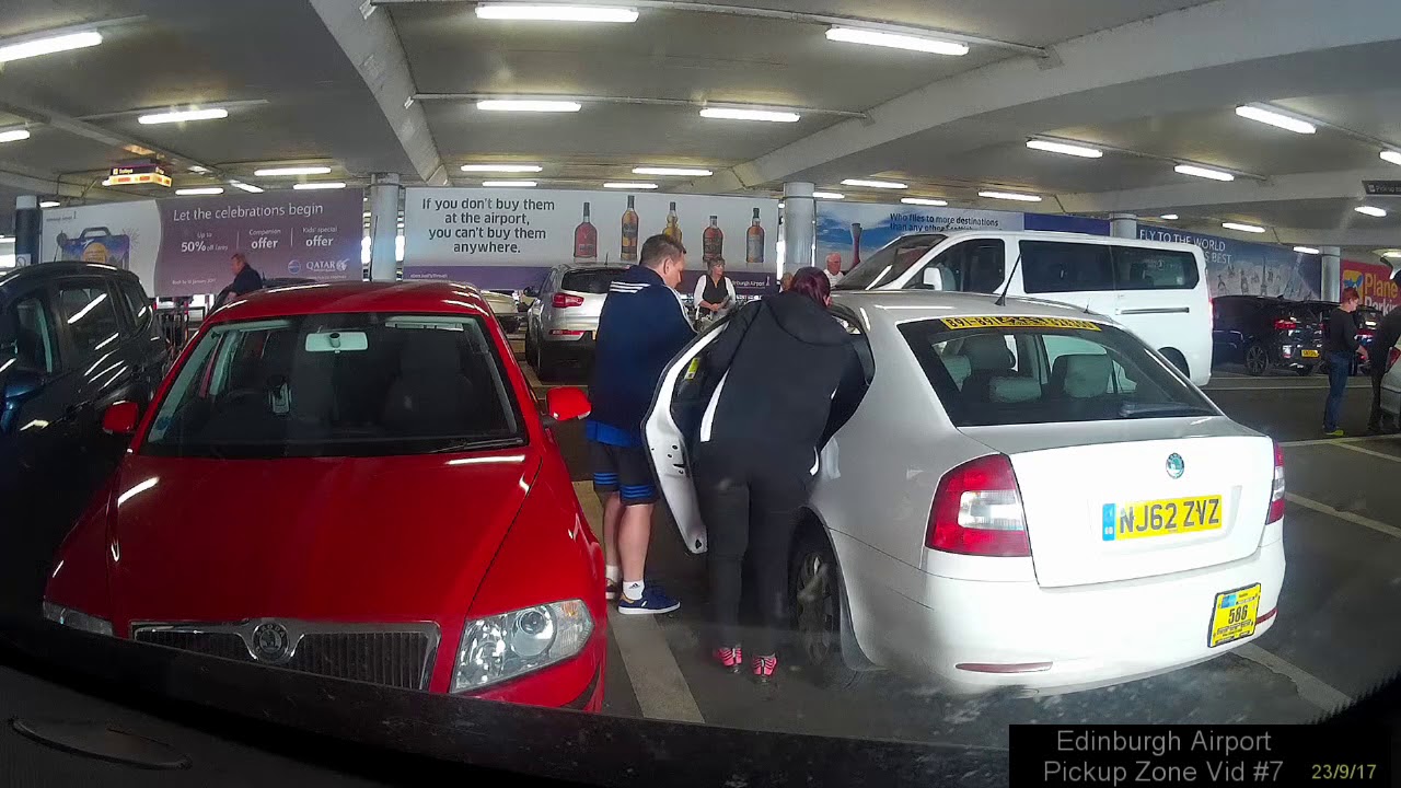 Edinburgh Airport Pickup Zone Vid #7