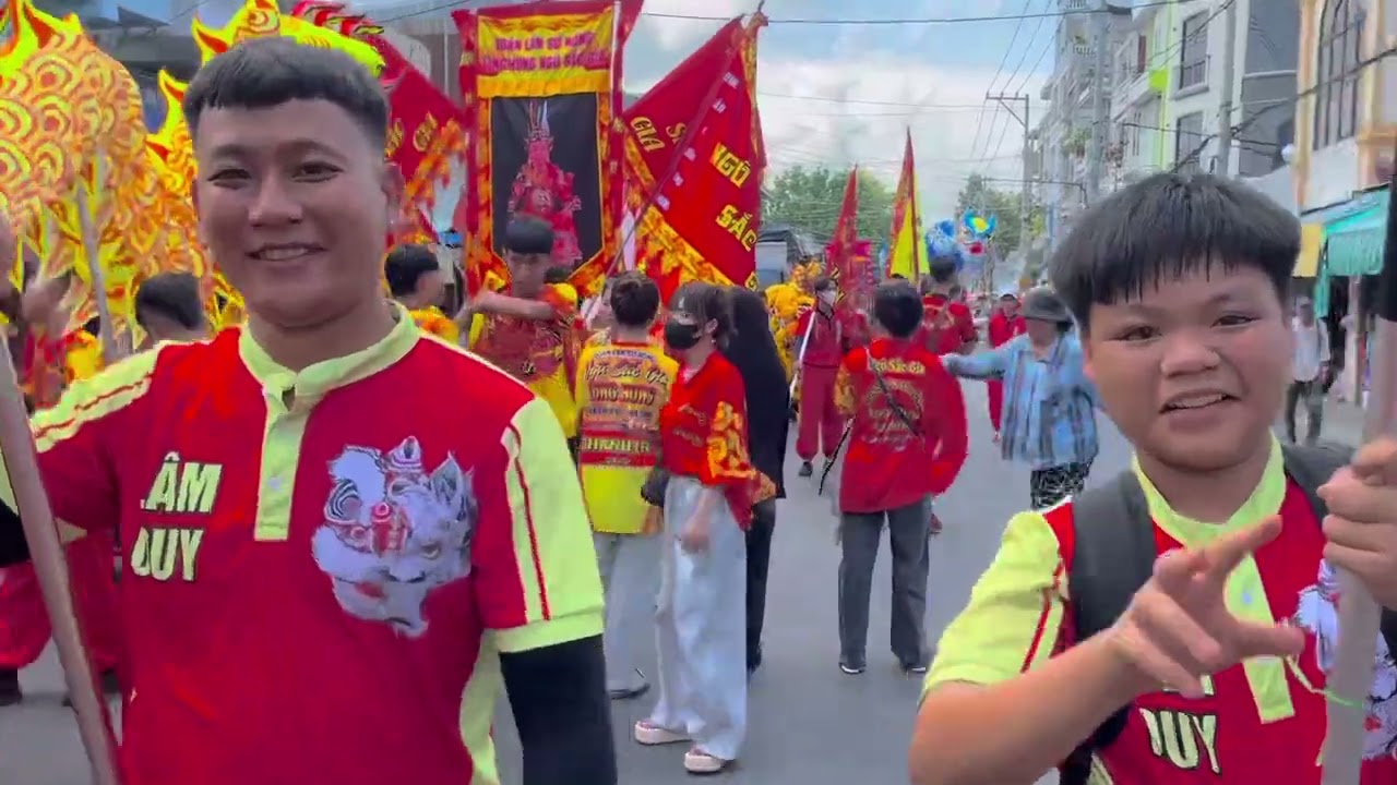 Hành Trình Lân Sư Rồng Lâm Duy ( Vía Bà Chúa Xứ núi sam Châu đốc tỉnh an giang 22/4/2025 ất tỵ