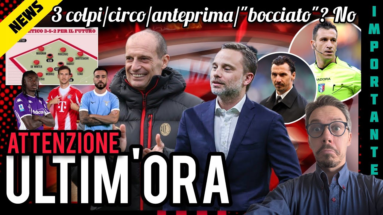 💣INCONTRO IMPORTANTE👀3 COLPI SCUDETTO🎪CIRCO🔥CALDO📣ANTEPRIMA 26/27✅I FATTI‼️MAX VUOLE LUI🤔