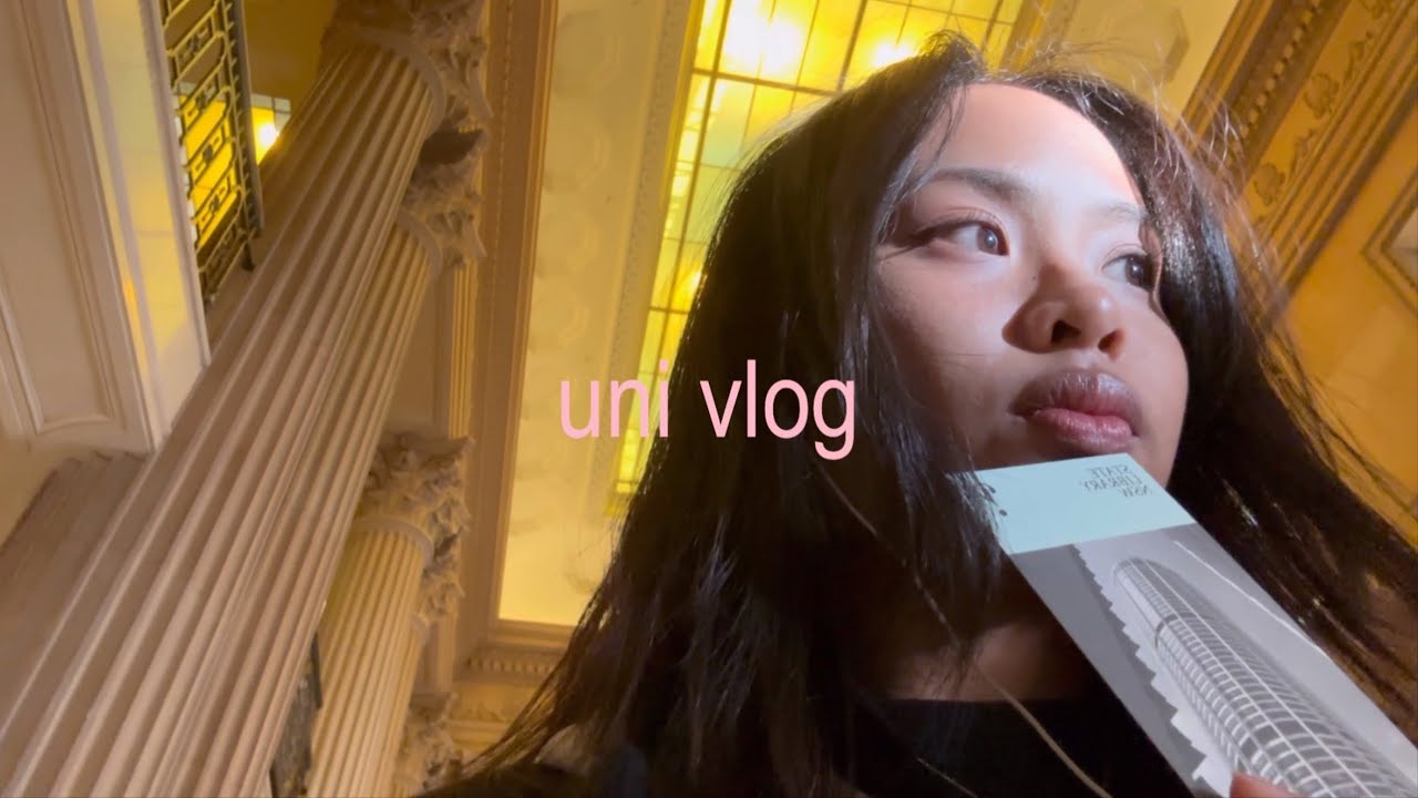 uni vlog: sketching around sydney for a week (interior architecture student)