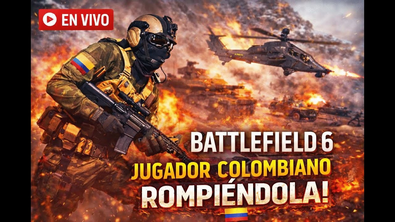 BATTLEFIELD 6  MULTIPLAYER COLOMBIANO DANDO DURO