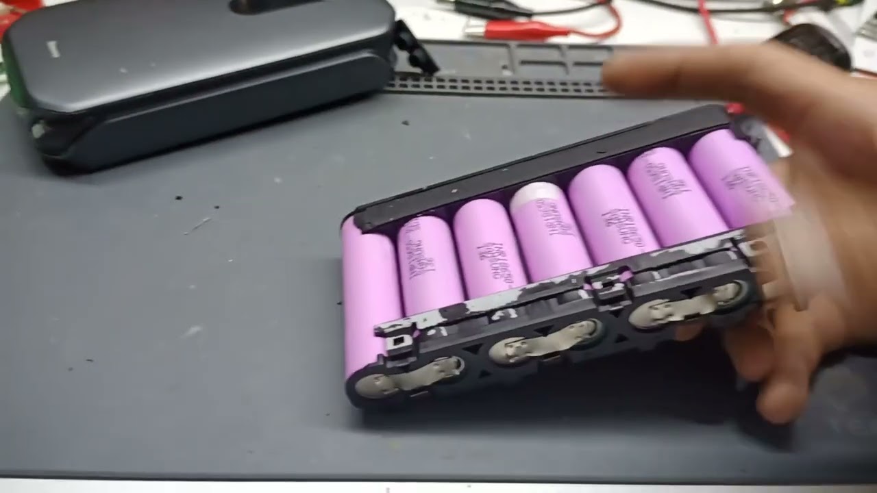 dreamy d9p battery. Замена ячеек аккумулятора.