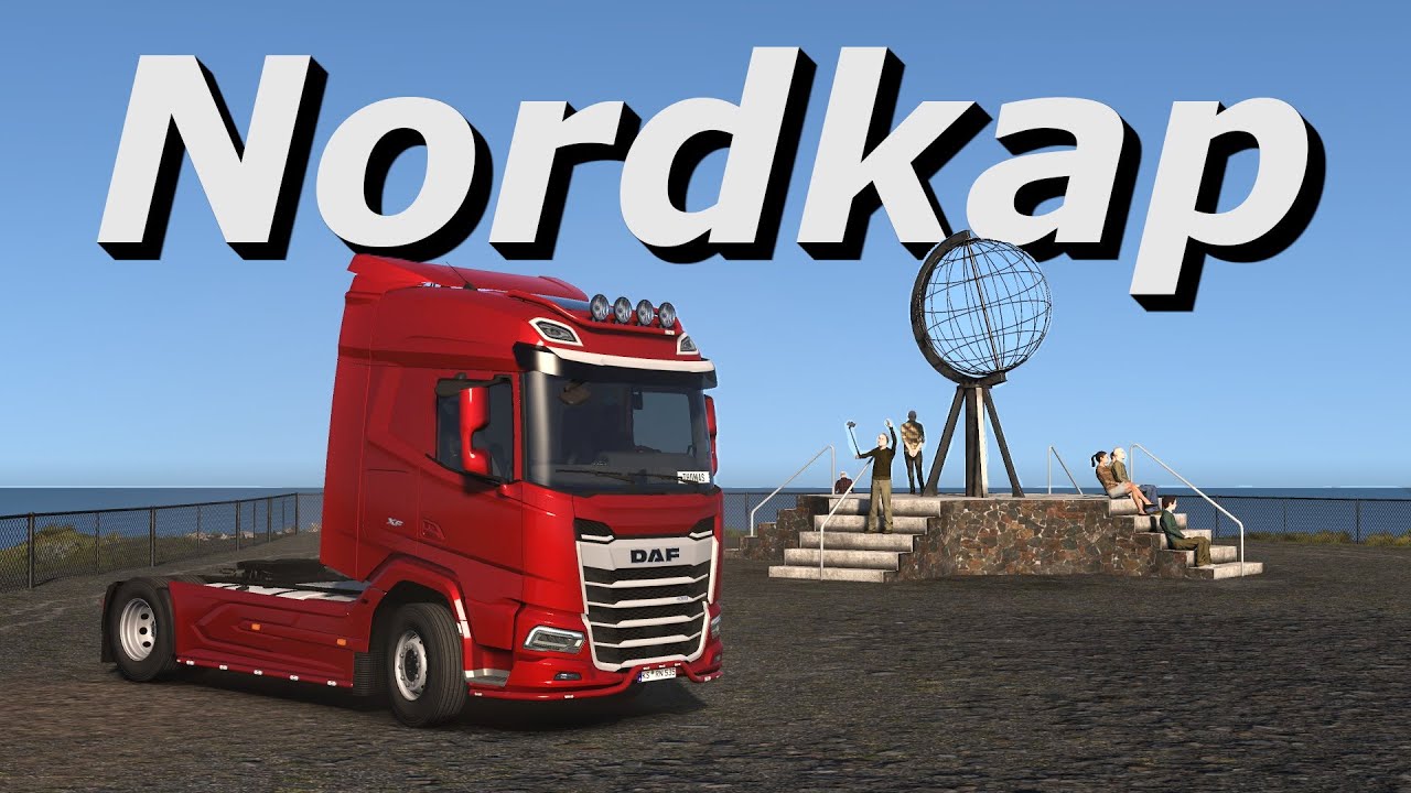 Das Nordkap im Nordic Horizons-DLC! / Euro Truck Simulator 2 / 1.57 / Deutsch