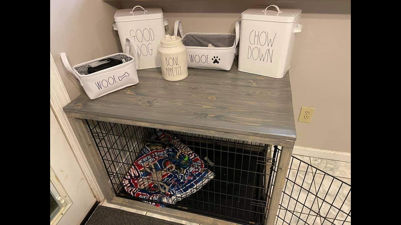 DIY Simple Kennel Cover
