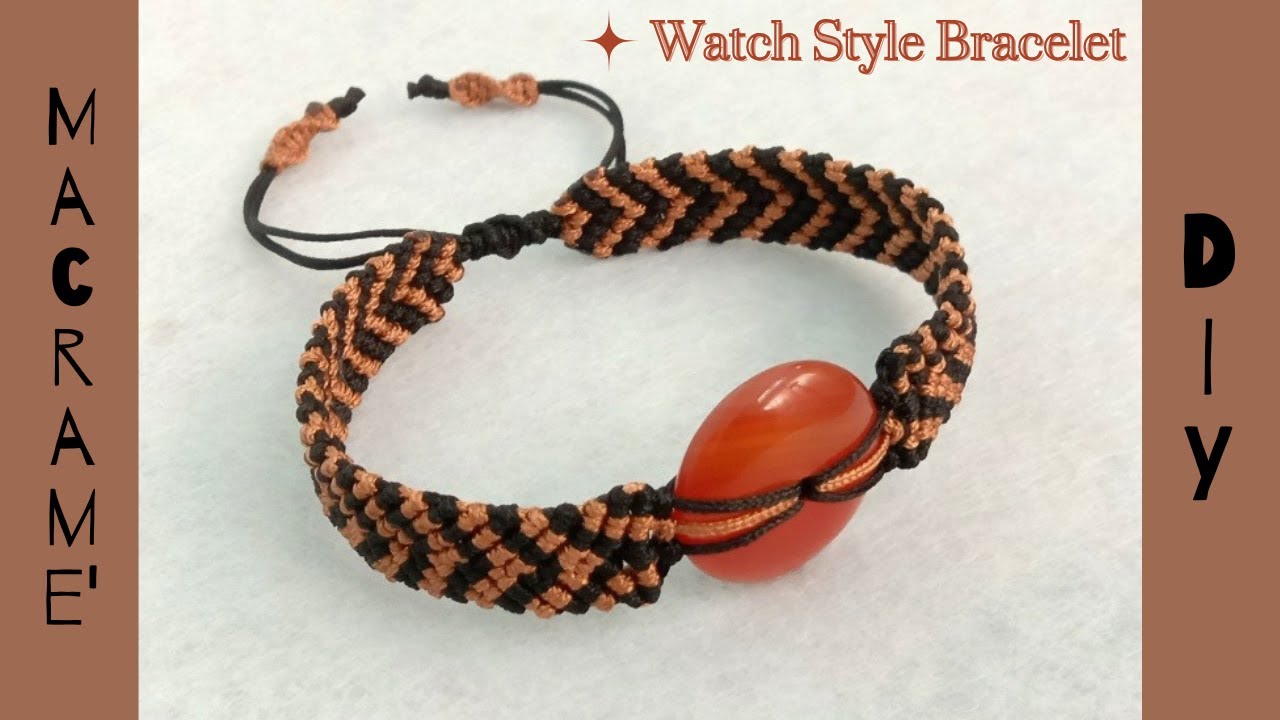 Simple Macrame Watch Band Style Bracelet