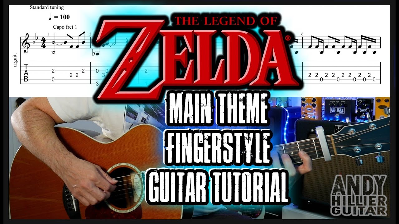 The Legend of Zelda Guitar Tutorial (Main Title Theme)