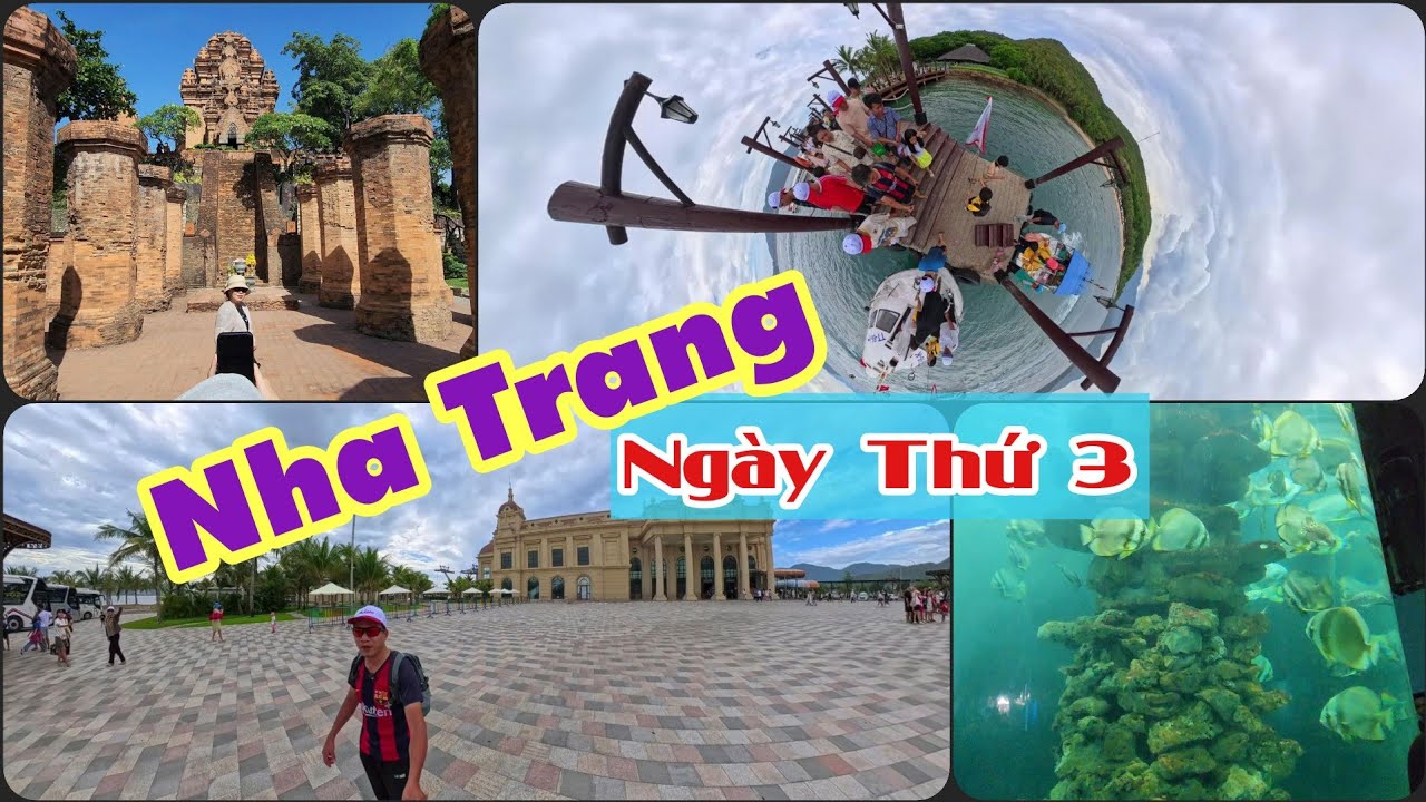 Tháp Bà Ponagar - Viện Hải Dương Học. Du Lịch Nha Trang Việt Nam. 