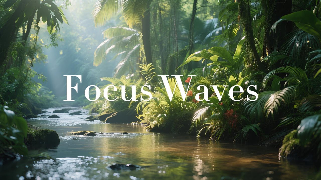 💡Waves of Focus | Deep Thinking Music🌌