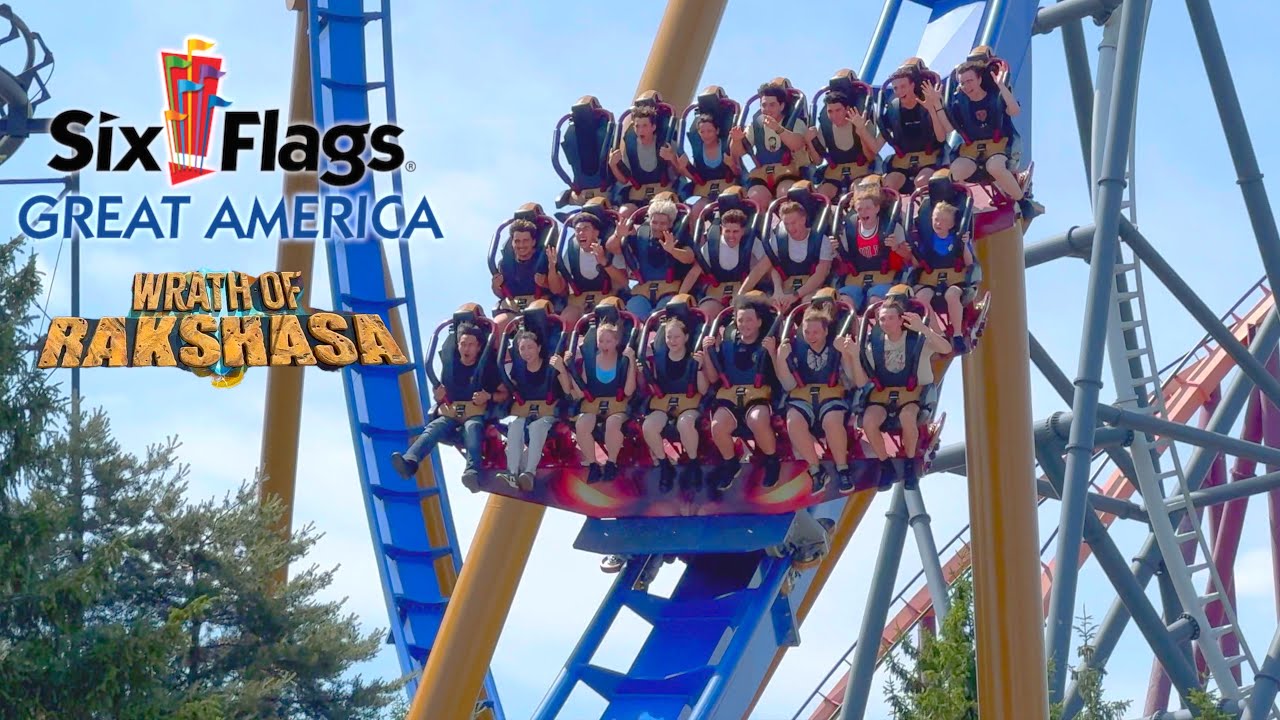 Wrath of Rakshasa POV at Six Flags Great America
